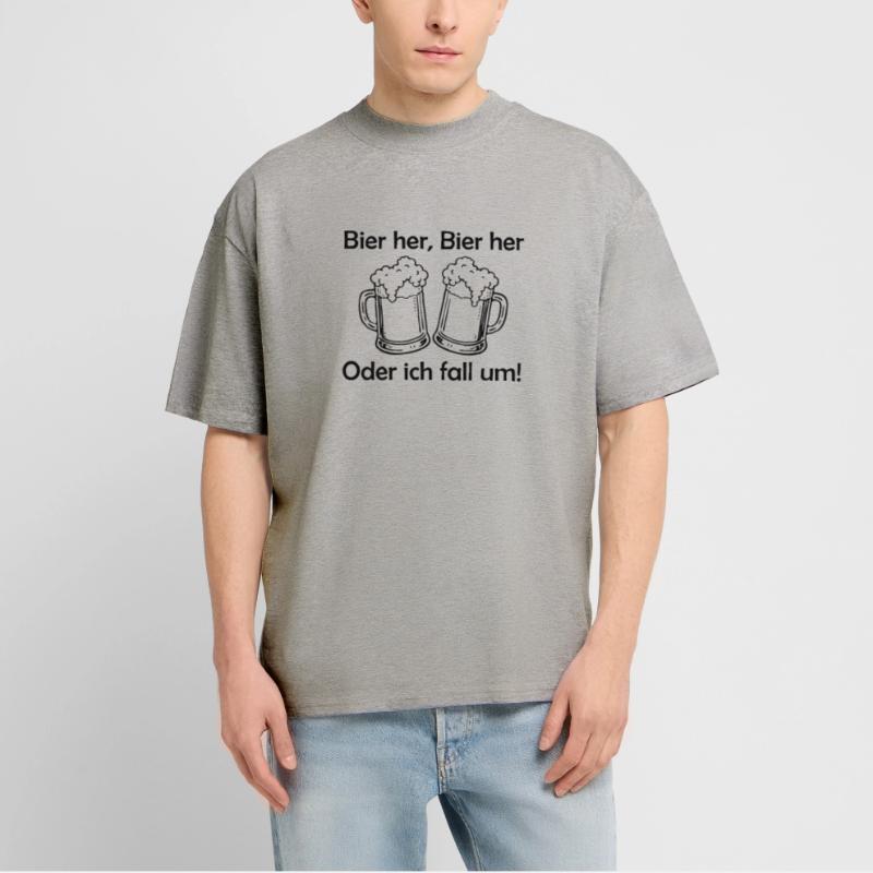 Bees here, Bees here - oder ich fall um! Stanley/Stella Oversized Unisex Organic T-shirt Blaster 2.0