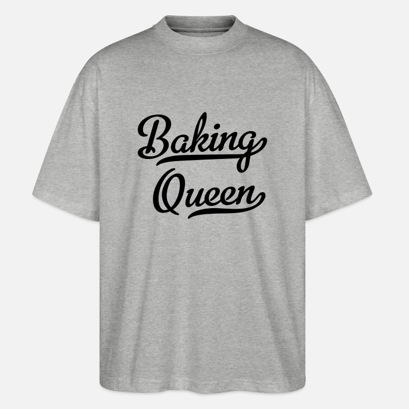 Cuire - T-shirt bio Blaster 2.0 coupe oversize Stanley/Stella Unisexe - gris chiné