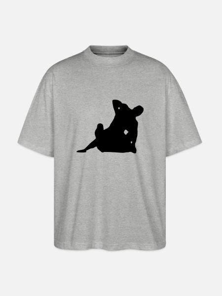 ground and pound - Stanley/Stella Oversized Unisex Organic T-shirt Blaster 2.0 - heather grey