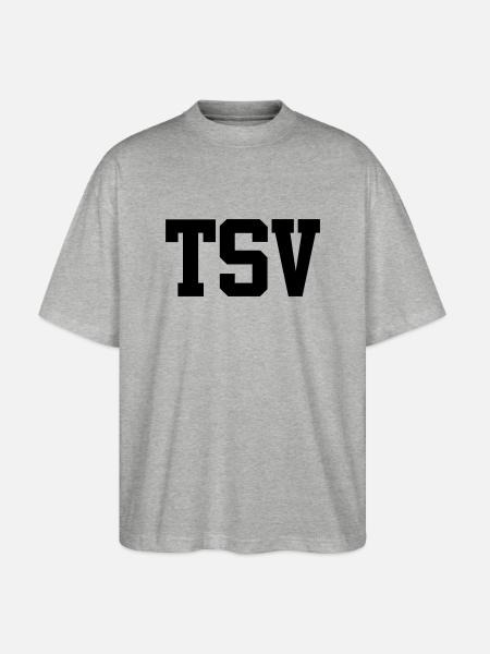 tsv - Stanley/Stella Oversized Unisex Bio T-Shirt Blaster 2.0 - Grau meliert