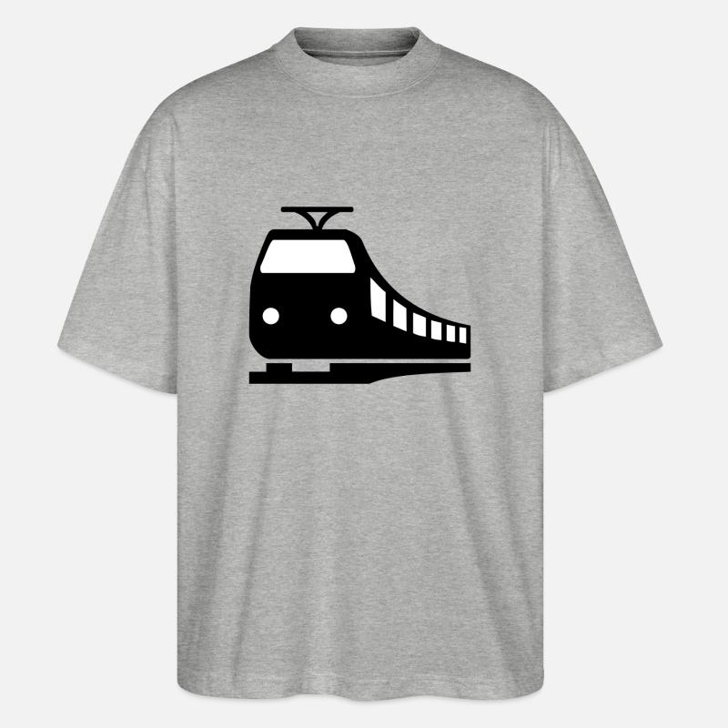 Zug - Stanley/Stella Oversized Unisex Bio T-Shirt Blaster 2.0 - Grau meliert
