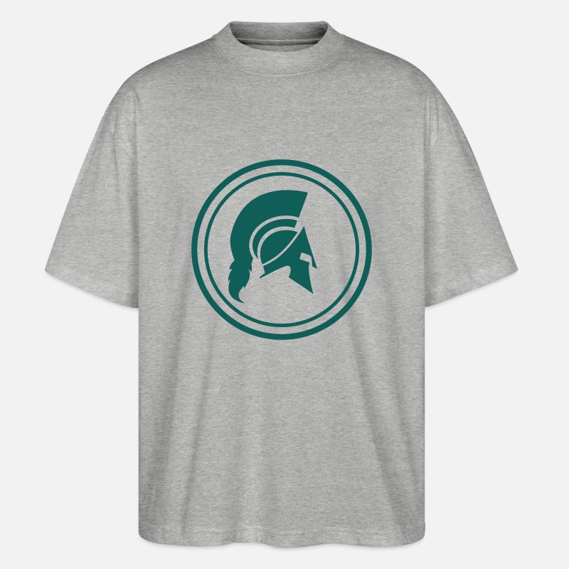 sparta - Stanley/Stella Oversized Unisex Bio T-Shirt Blaster 2.0 - Grau meliert