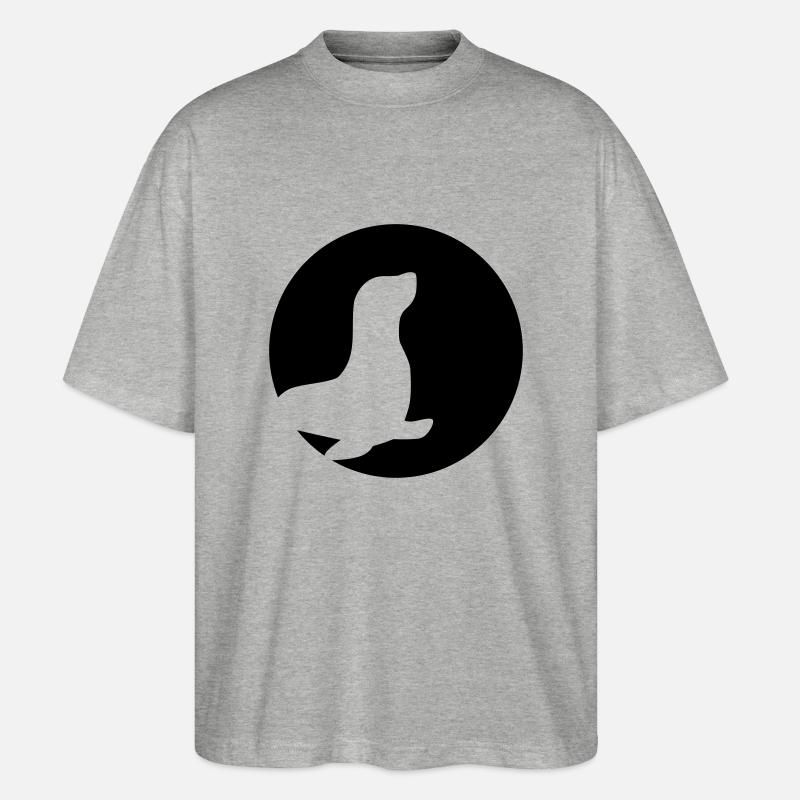 Robbe - Stanley/Stella Oversized Unisex Bio T-Shirt Blaster 2.0 - Grau meliert