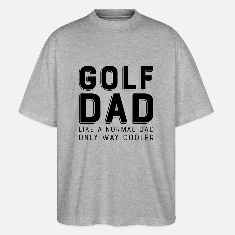 Golf - Stanley/Stella Oversized Unisex Bio T-Shirt Blaster 2.0 - Grau meliert