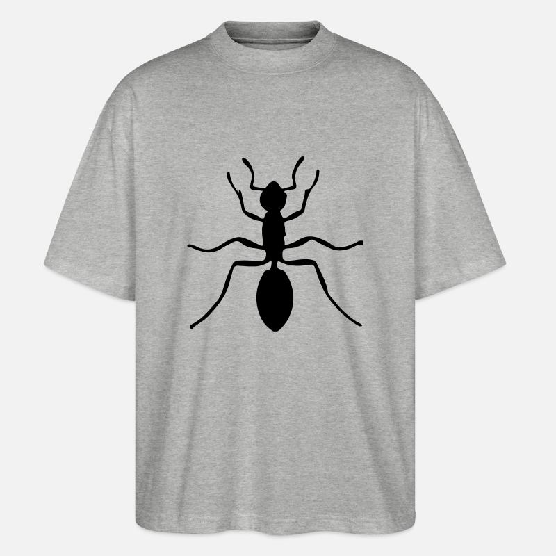 ant - T-shirt bio Blaster 2.0 coupe oversize Stanley/Stella Unisexe - gris chiné