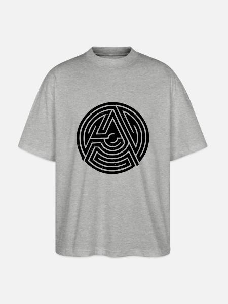 Anarchy - Stanley/Stella Oversized Unisex Organic T-shirt Blaster 2.0 - heather grey