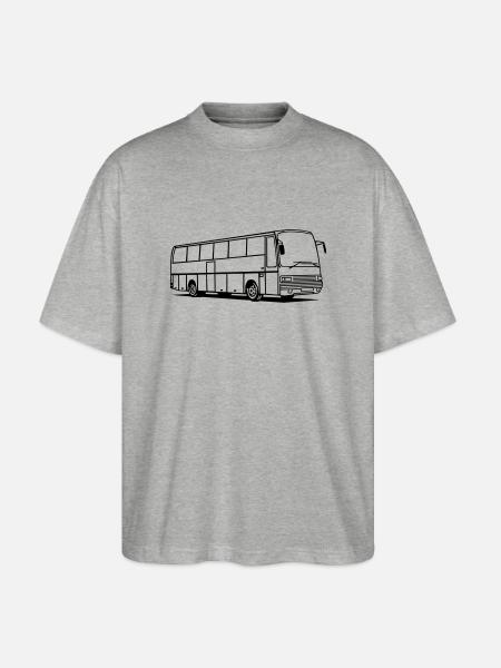 S 215 HD - Stanley/Stella Oversized Unisex Bio T-Shirt Blaster 2.0 - Grau meliert