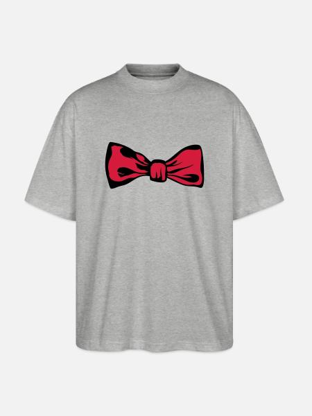 bowtie 2711 - Stanley/Stella Oversized Unisex Organic T-shirt Blaster 2.0 - heather grey