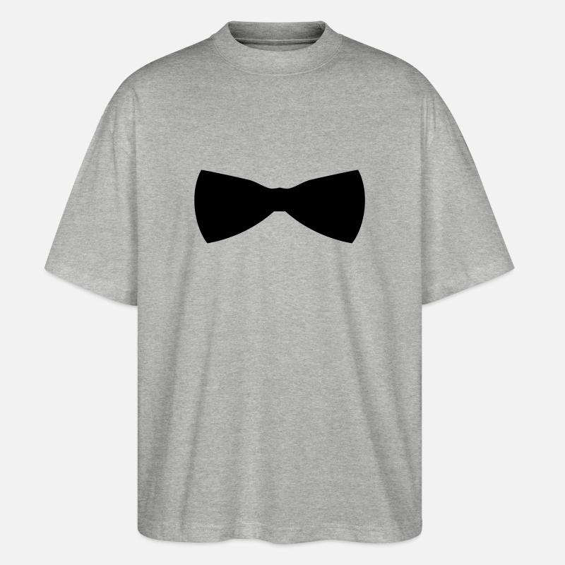 Fliege - Stanley/Stella Oversized Unisex Bio T-Shirt Blaster 2.0 - Grau meliert