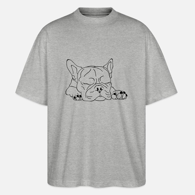 bully 2 - Stanley/Stella Oversized Unisex Bio T-Shirt Blaster 2.0 - Grau meliert