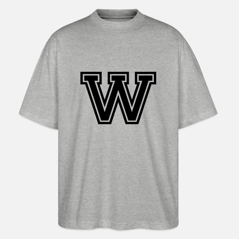 W - Stanley/Stella Oversized Unisex Bio T-Shirt Blaster 2.0 - Grau meliert