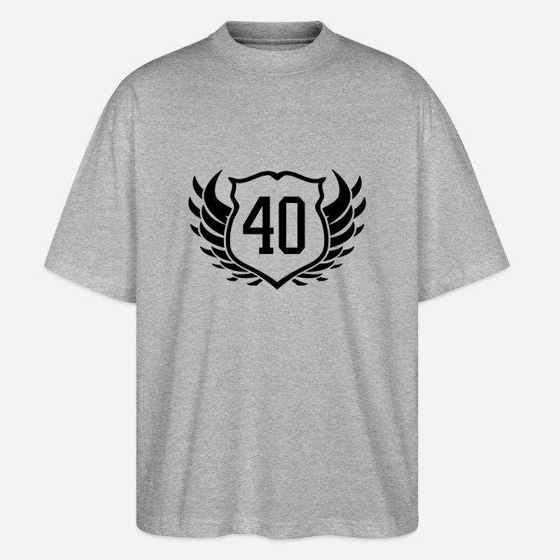 40 - T-shirt bio Blaster 2.0 coupe oversize Stanley/Stella Unisexe - gris chiné