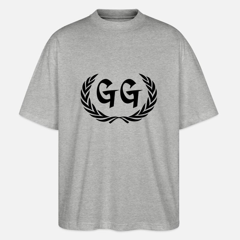 gg - Stanley/Stella Oversized Unisex Bio T-Shirt Blaster 2.0 - Grau meliert