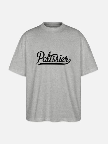Patissier - Stanley/Stella Oversized Unisex Organic T-shirt Blaster 2.0 - heather grey