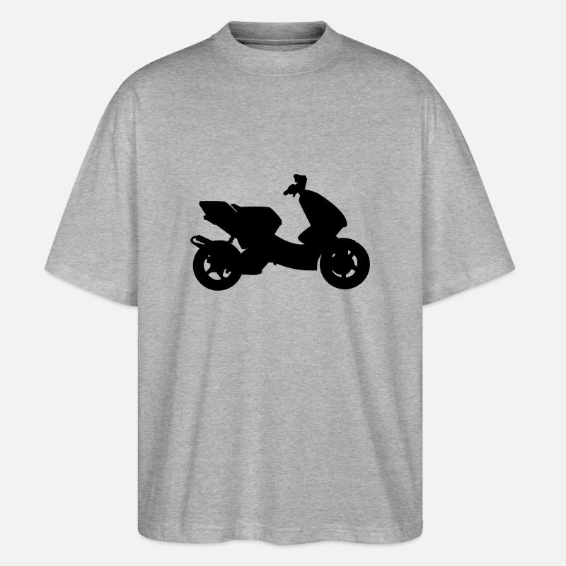 Scooter Tuner Edition - Stanley/Stella Oversized Unisex Bio T-Shirt Blaster 2.0 - Grau meliert