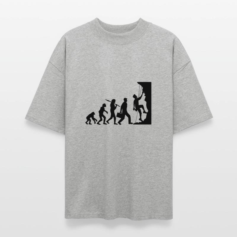 évolution évolution née raide paroi monte T-shirt bio Blaster 2.0 coupe oversize Stanley/Stella Unisexe