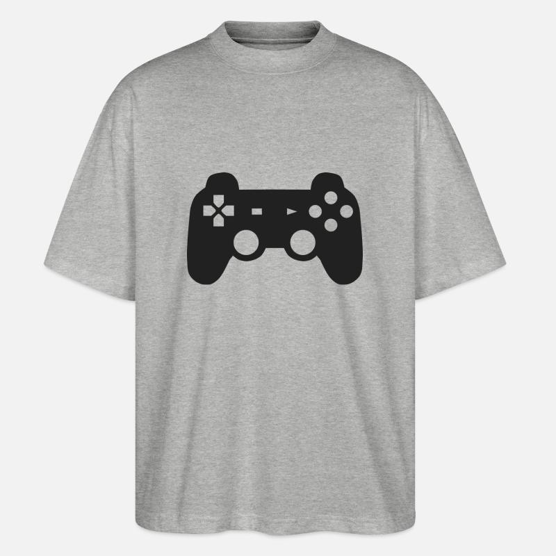 controller - Stanley/Stella Oversized Unisex Bio T-Shirt Blaster 2.0 - Grau meliert