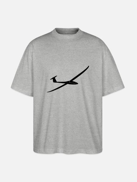 Duo Discus - Stanley/Stella Oversized Unisex Bio T-Shirt Blaster 2.0 - Grau meliert
