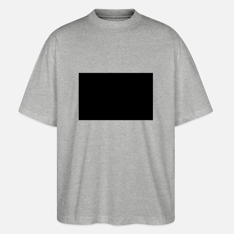 Flagge Deutschland - Stanley/Stella Oversized Unisex Bio T-Shirt Blaster 2.0 - Grau meliert