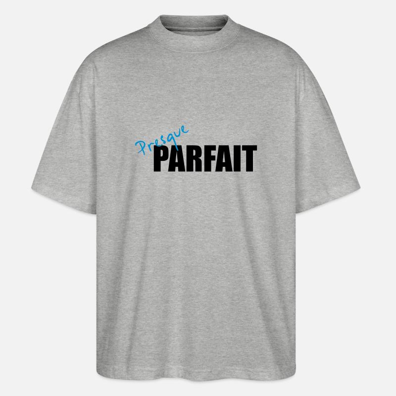 perfekte - Stanley/Stella Oversized Unisex Bio T-Shirt Blaster 2.0 - Grau meliert
