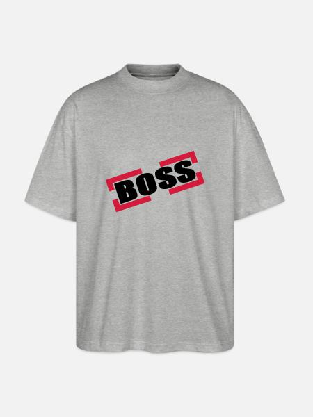 Capo - T-shirt bio Blaster 2.0 coupe oversize Stanley/Stella Unisexe - gris chiné