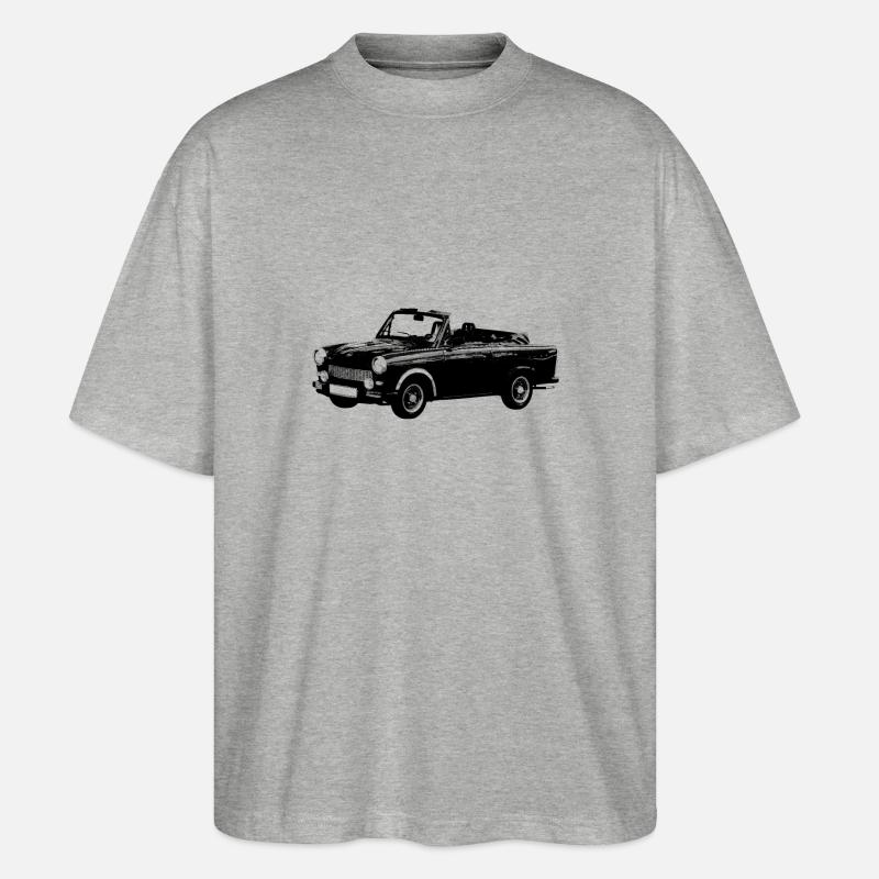  601 Décapotable - T-shirt bio Blaster 2.0 coupe oversize Stanley/Stella Unisexe - gris chiné