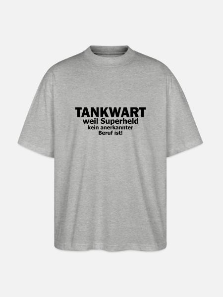 Tankwart - Stanley/Stella Oversized Unisex Bio T-Shirt Blaster 2.0 - Grau meliert