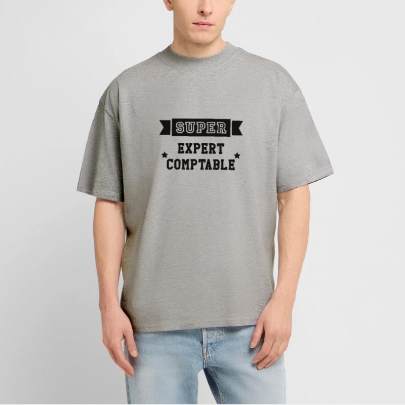 Expert Comptable / Comptabilité / Comptable / T-shirt bio Blaster 2.0 coupe oversize Stanley/Stella Unisexe