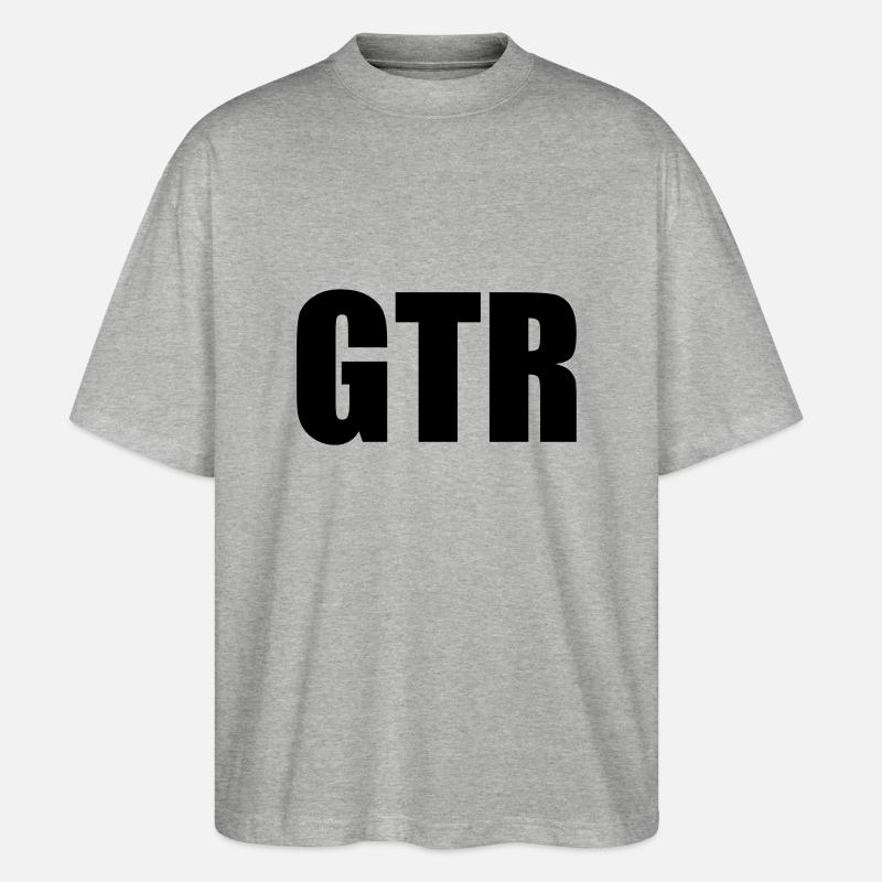 GTR - Stanley/Stella Oversized Unisex Bio T-Shirt Blaster 2.0 - Grau meliert