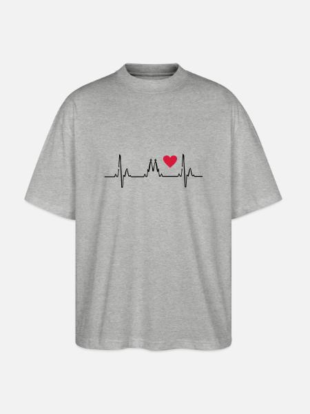 2541614 10819770 Koeln - Stanley/Stella Oversized Unisex Bio T-Shirt Blaster 2.0 - Grau meliert