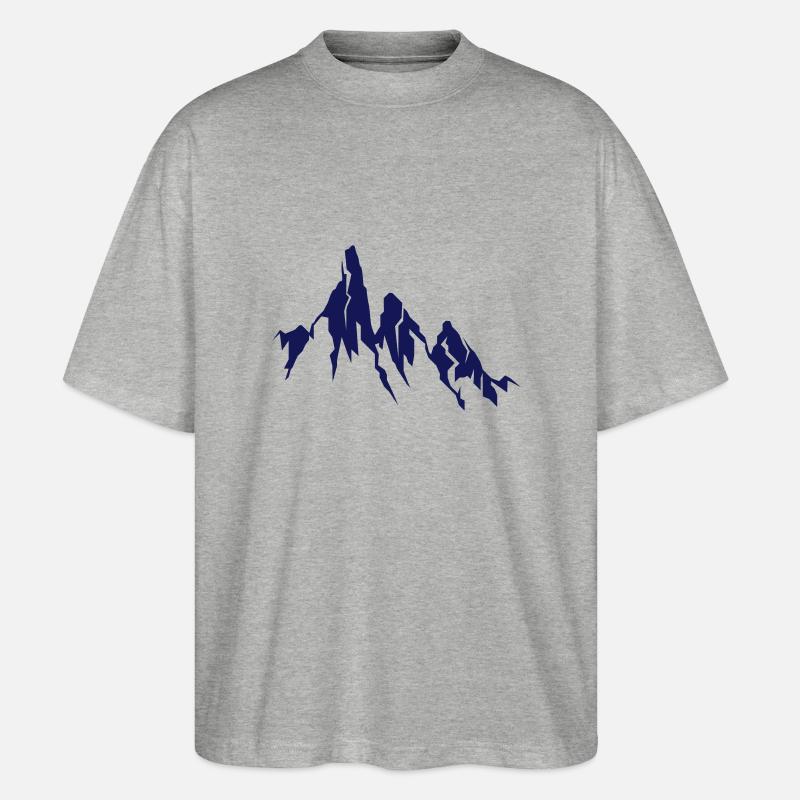 cerrotorre 3 - Stanley/Stella Oversized Unisex Bio T-Shirt Blaster 2.0 - Grau meliert