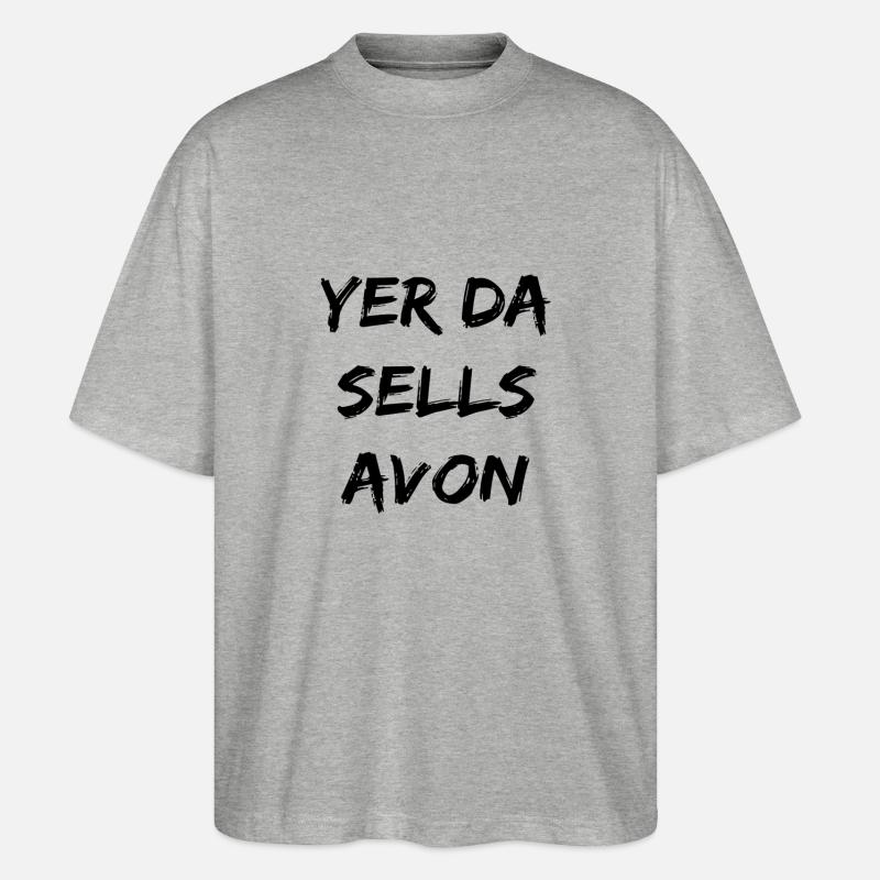 Yer Da verkauft Avon - Stanley/Stella Oversized Unisex Bio T-Shirt Blaster 2.0 - Grau meliert