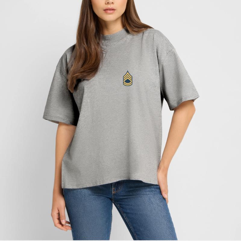 US Army Sergeant First Class OR7-E7 Stanley/Stella Oversized Unisex Organic T-shirt Blaster 2.0