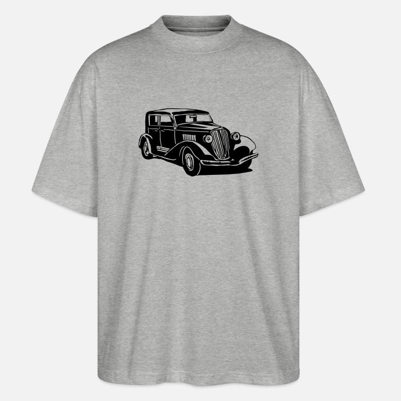 Oldtimer - T-shirt bio Blaster 2.0 coupe oversize Stanley/Stella Unisexe - gris chiné