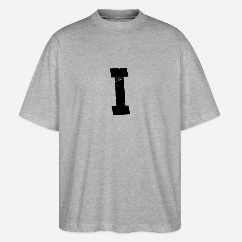 Bande I-1 - T-shirt bio Blaster 2.0 coupe oversize Stanley/Stella Unisexe - gris chiné