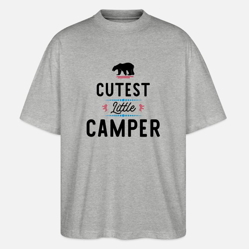 Camper - Stanley/Stella Oversized Unisex Bio T-Shirt Blaster 2.0 - Grau meliert