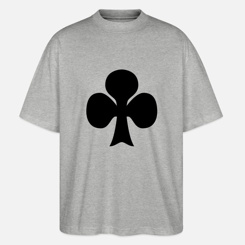 trèfle - T-shirt bio Blaster 2.0 coupe oversize Stanley/Stella Unisexe - gris chiné