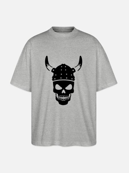 vikings - T-shirt bio Blaster 2.0 coupe oversize Stanley/Stella Unisexe - gris chiné