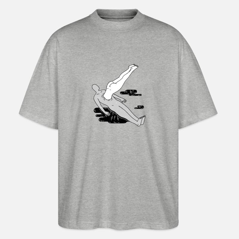 Headfirst - T-shirt bio Blaster 2.0 coupe oversize Stanley/Stella Unisexe - gris chiné