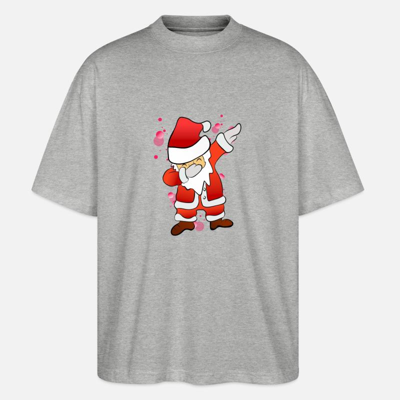 Dabbing Nicholas - T-shirt bio Blaster 2.0 coupe oversize Stanley/Stella Unisexe - gris chiné