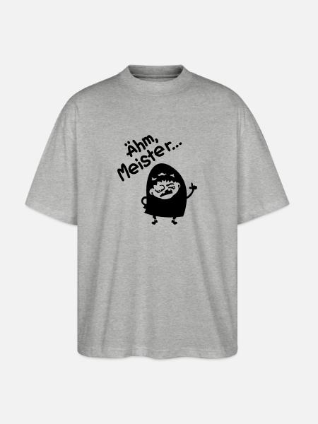 Igor - Um, Master ... Line - Stanley/Stella Oversized Unisex Organic T-shirt Blaster 2.0 - heather grey