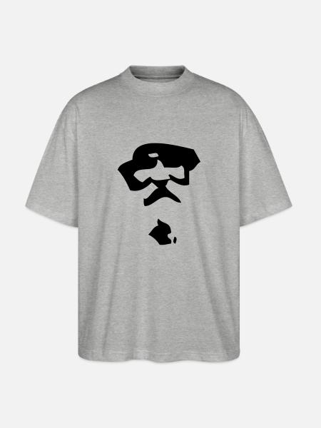Almöhi - Stanley/Stella Oversized Unisex Bio T-Shirt Blaster 2.0 - Grau meliert