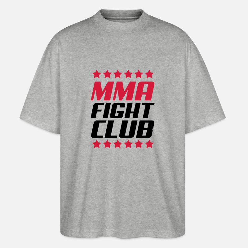 mma02 - Stanley/Stella Oversized Unisex Bio T-Shirt Blaster 2.0 - Grau meliert