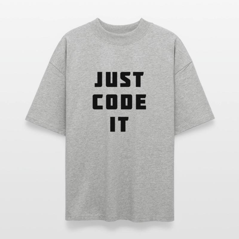Just code it Stanley/Stella Oversized Unisex Organic T-shirt Blaster 2.0