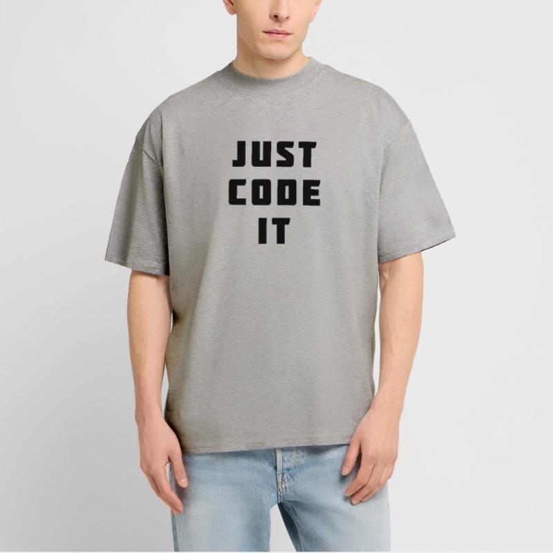Il suffit de le coder T-shirt bio Blaster 2.0 coupe oversize Stanley/Stella Unisexe