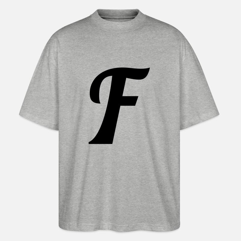F - Stanley/Stella Oversized Unisex Bio T-Shirt Blaster 2.0 - Grau meliert