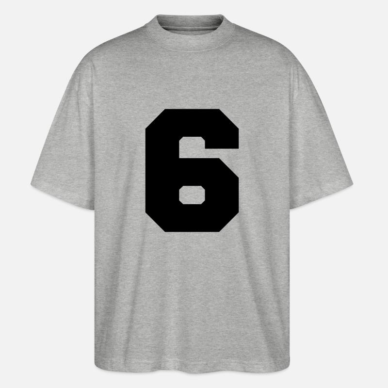 6 - Stanley/Stella Oversized Unisex Bio T-Shirt Blaster 2.0 - Grau meliert