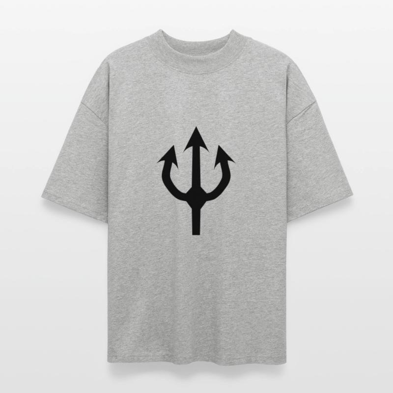 trident devil fork T-shirt bio Blaster 2.0 coupe oversize Stanley/Stella Unisexe