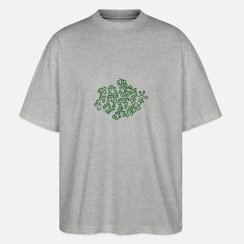 Oregano - Stanley/Stella Oversized Unisex Bio T-Shirt Blaster 2.0 - Grau meliert