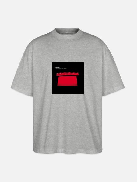 Interpol - Stanley/Stella Oversized Unisex Bio T-Shirt Blaster 2.0 - Grau meliert